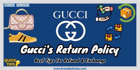 gucci return item steps|what is gucci return policy.